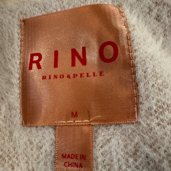 Rino and Pelle Madina Double-Breasted Knit Cardigan in Birch, Size M - Picture 3 of 4